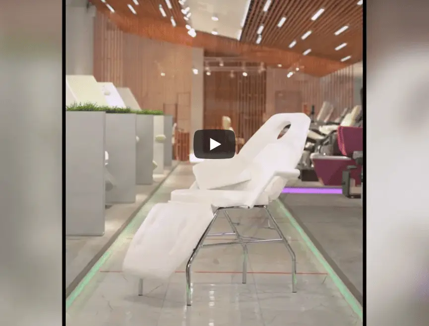 Косметологическая кушетка РЕЛАКС Серебро - 2