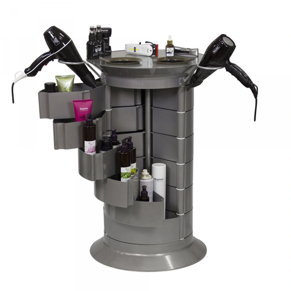 Парикмахерская тележка GiroCo Doble, серый