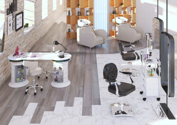 Проект оформления с столом Grand и креслом Орландо