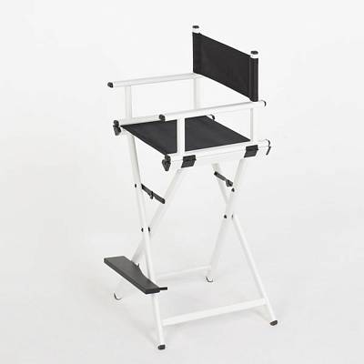 Кресло для визажиста VZ-02, белый каркас: вид 2